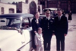 Danny, Grandpa, and Onkel Walter with my uncle  Bill